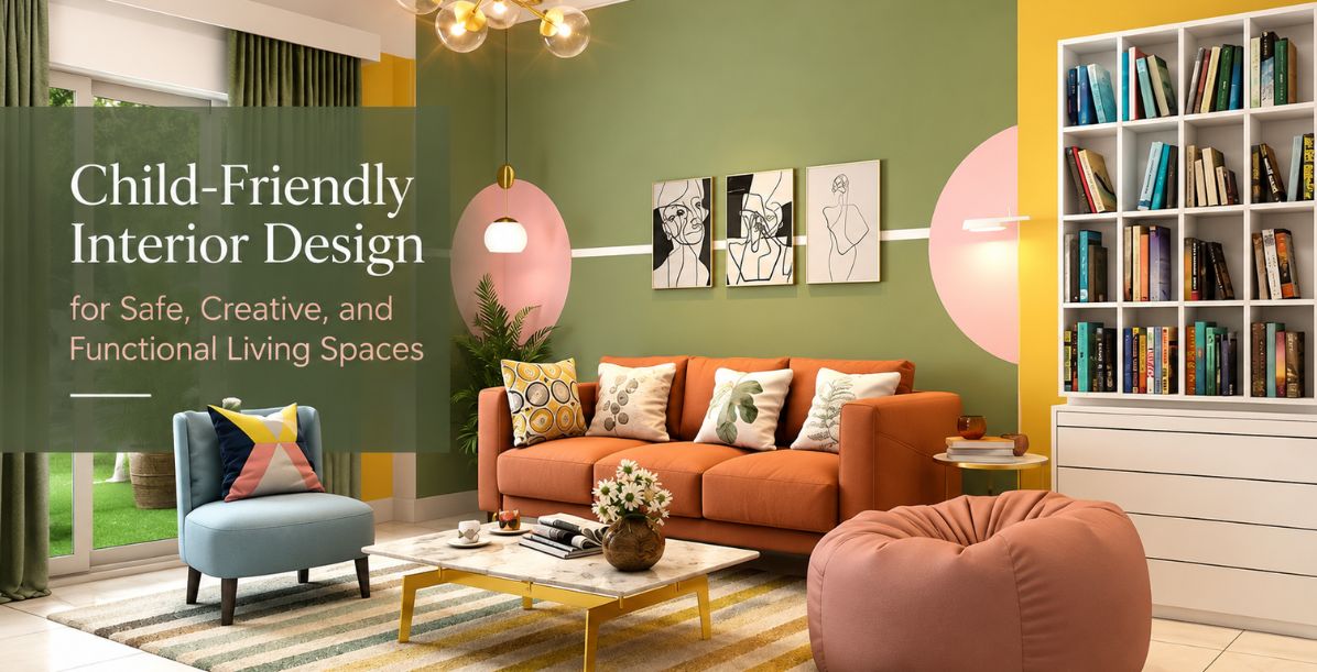 Child-Friendly Interior Design for Safe, Creative, and Functional Living Spaces
